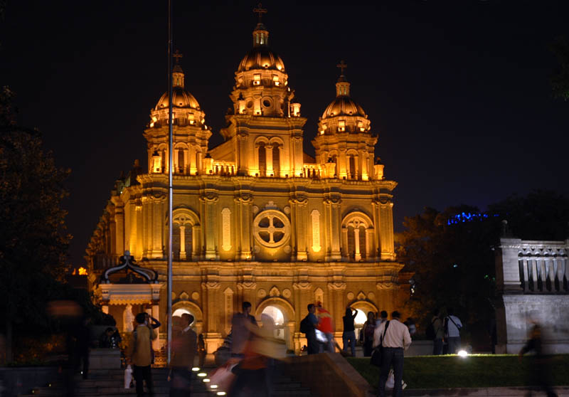 The only church that I saw in China